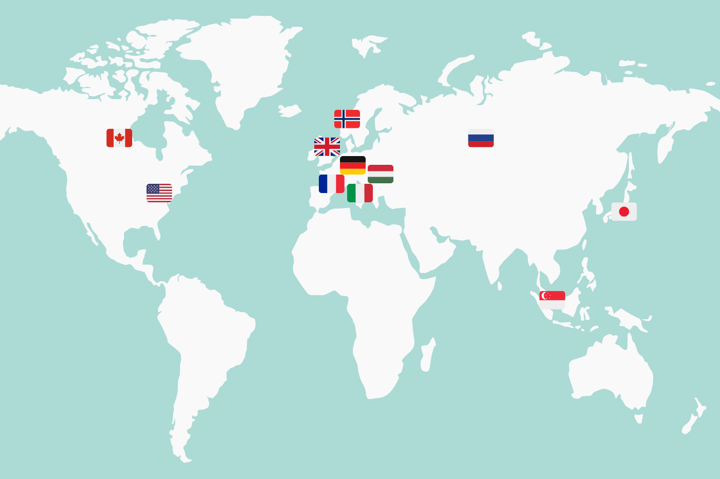 Dove esportiamo nel mondo