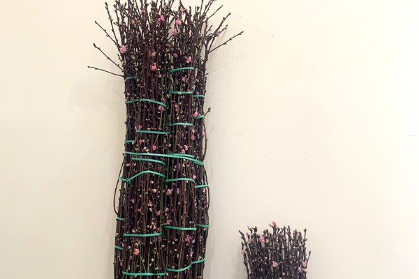 Long/short peach blossom